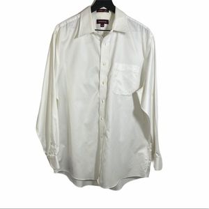 Nordstrom | White Button Down Dress Shirt